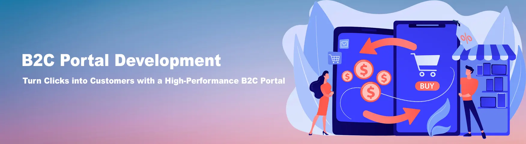B2C Portal Development - One Touch Website