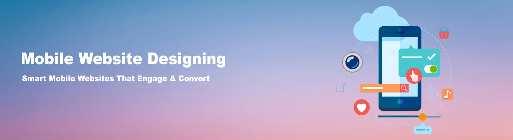Mobile Web Designing - One Touch Website