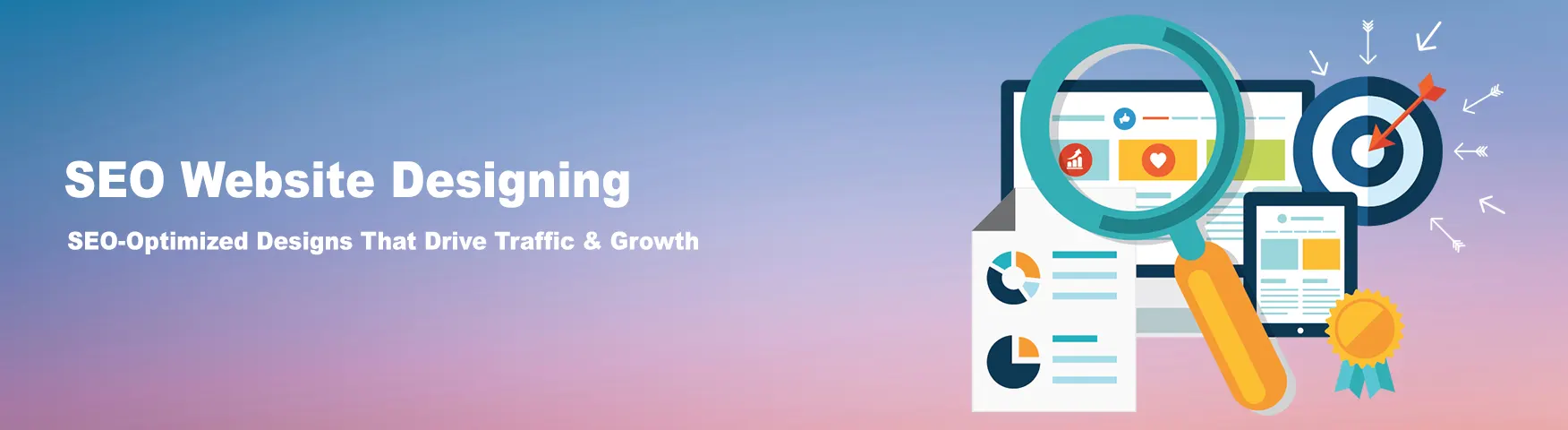 SEO Ready Web Designing - One Touch Website